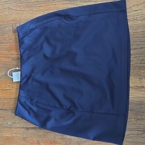 NWT Tory Sport Solid Performance Navy Blue Golf Skirt Skirt - Size S
